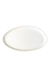 Haand Oval Platter In White