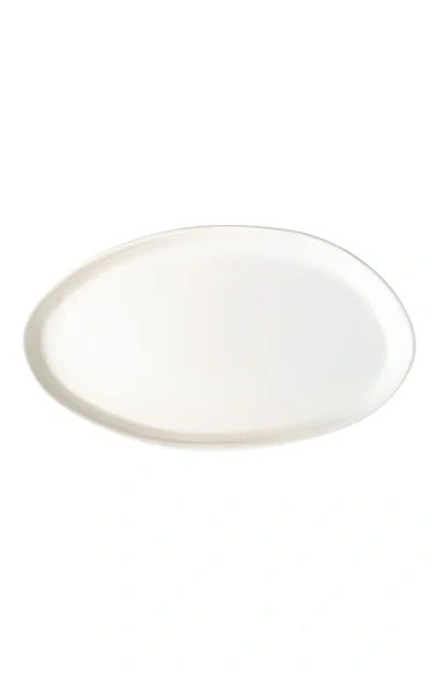 Haand Oval Platter In White