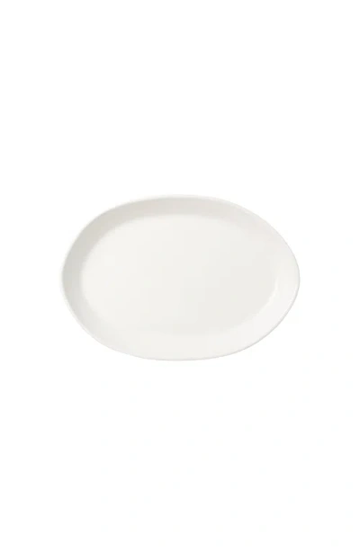 Haand Oval Platter In White