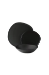Haand Ripple Dinner Setting Set In Black