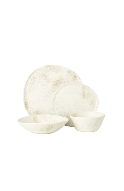 Haand Ripple Dinner Setting Set In Brown