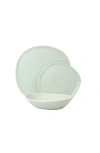 Haand Ripple Dinner Setting Set In Green