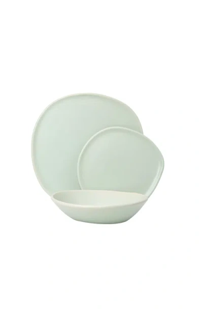 Haand Ripple Dinner Setting Set In Green