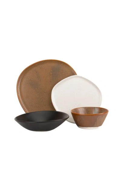 Haand Ripple Dinner Setting Set In Multi