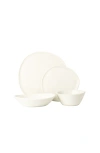 Haand Ripple Dinner Setting Set In White