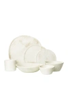 Haand Ripple Dinner Setting Set In White