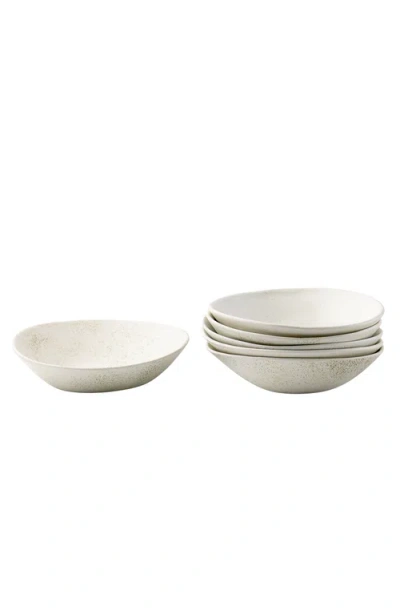 Haand Ripple Pasta Bowl In Brown