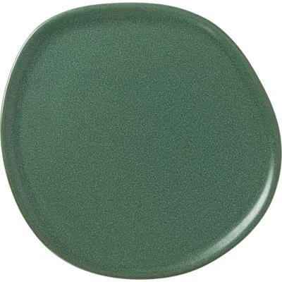 Haand Ripple Salad Plate In Green