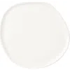 Haand Ripple Salad Plate In White