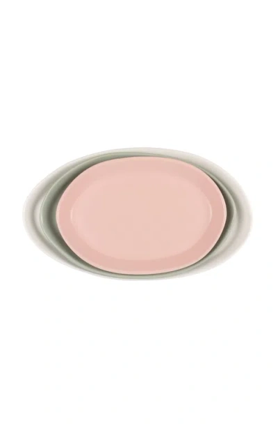 Haand Serving Platter Set In Sand
