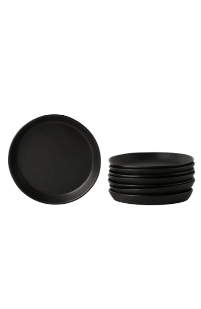Haand Skali Coupe Dinner Plate In Black