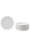 Haand Skali Coupe Dinner Plate In White