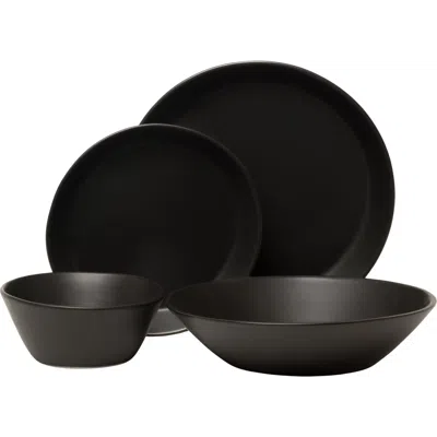 Haand Skali Coupe Dinnerware Set In Black