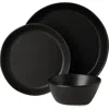 Haand Skali Coupe Dinnerware Set In Black