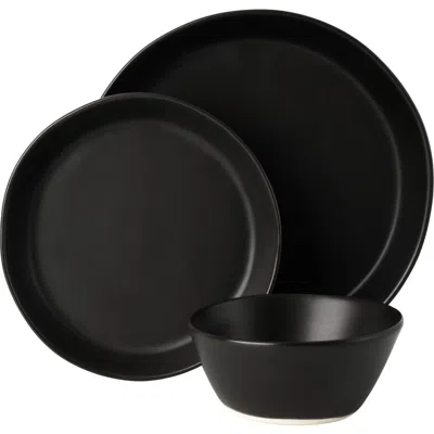 Haand Skali Coupe Dinnerware Set In Black