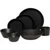 Haand Skali Coupe Dinnerware Set In Black
