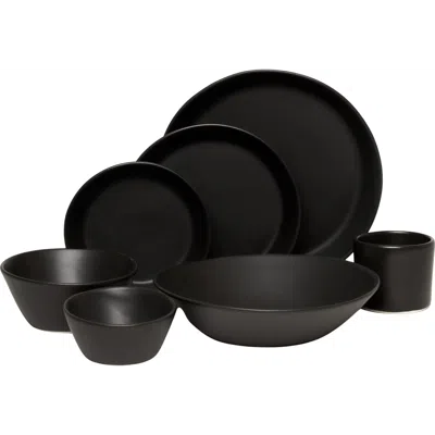 Haand Skali Coupe Dinnerware Set In Black