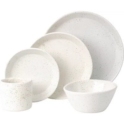 Haand Skali Coupe Dinnerware Set In Brown