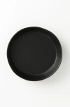 Haand Skali Coupe Salad Plate In Black