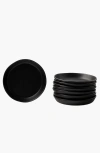 Haand Skali Coupe Salad Plate In Black