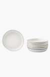 Haand Skali Coupe Salad Plate In White
