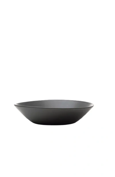 Haand Skali Dinner Bowl In Black