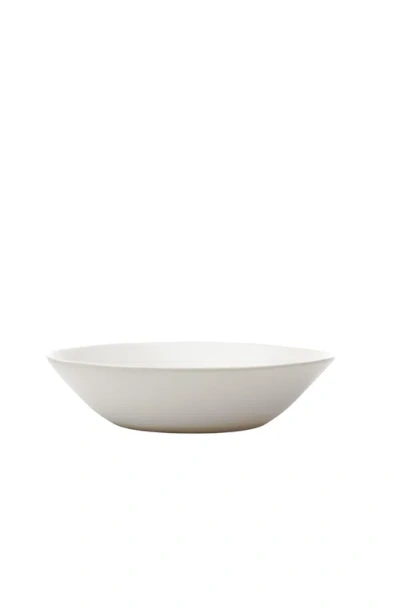 Haand Skali Dinner Bowl In White