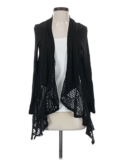 Pre-owned Haani Cardigan Sweater In Black