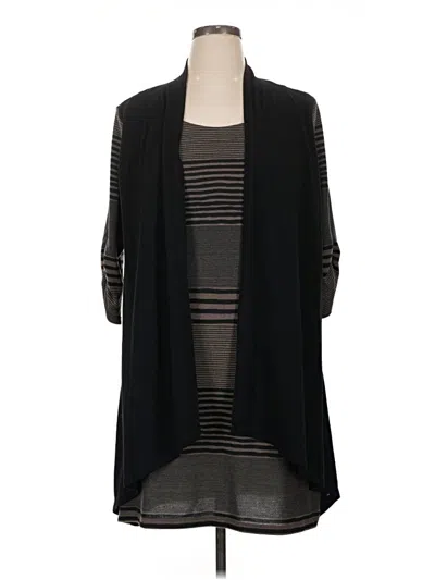 Pre-owned Haani Kimono In Black