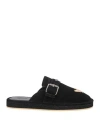 Haani Woman Mules & Clogs Black Size 7 Leather In Black