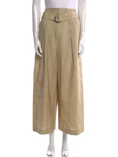 Pre-owned Haat 2023 Wide Leg Pants In Neutral