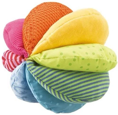 Haba Kids'  Rainbow Fabric Ball In Multi