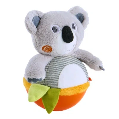 Haba Kids'  Roly Poly Koala Soft Wobbling & Chiming Baby Toy In Multi