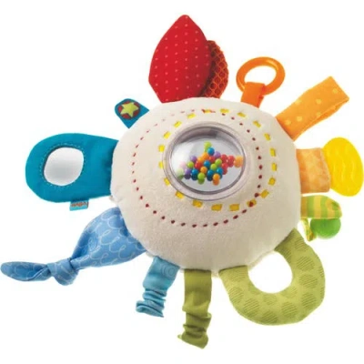 Haba Kids'  Teether Cuddly Rainbow Round In Multi