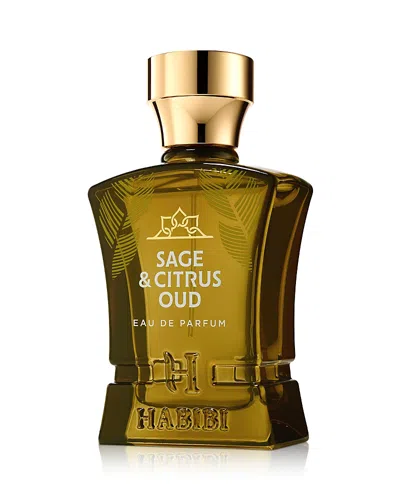 Habibi Ny Sage & Citrus Oud Eau De Parfum 2.5 Oz. In White