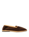 Habille Habillé Woman Loafers Dark Brown Size 8 Textile Fibers