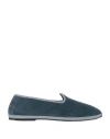 Habille Habillé Woman Loafers Slate Blue Size 8 Textile Fibers