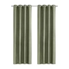 Habitat Abstract Grommet Top Light-filtering Single Curtain Panel In Green
