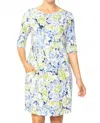 Habitat All Day Dress In Cornflower In Green