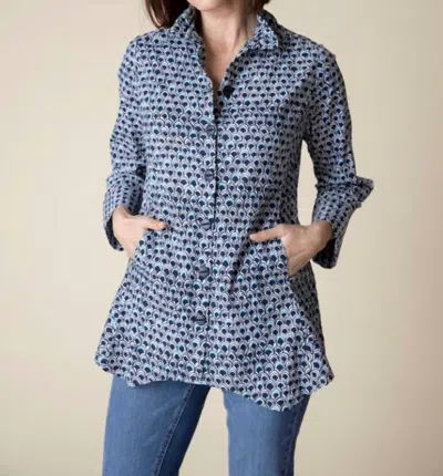 Habitat Artist Swing Shirt In Navy In Blue
