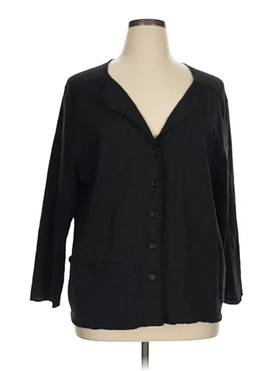 Pre-owned Habitat Blazer Jacket In Black