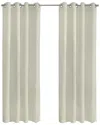 Habitat Boucle Sheer Grommet 52x63 Curtain Panel In White