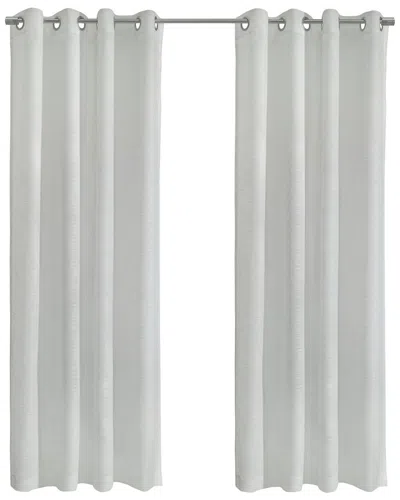 Habitat Boucle Sheer Grommet 52x84 Curtain Panel In White