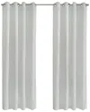 Habitat Boucle Sheer Grommet 52x95 Curtain Panel In White