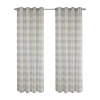 Habitat Bradley Grommet Top Light-filtering Single Curtain Panel In White