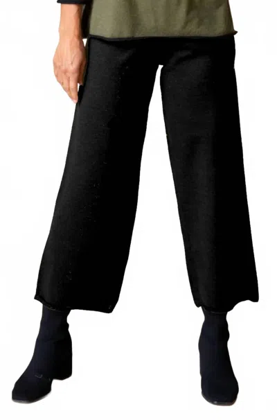 Habitat Buttery Knit Flood Pants In Black