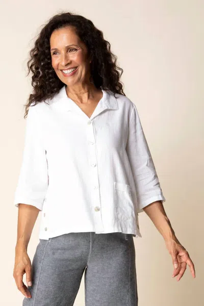 Habitat Button Down Shirt In White