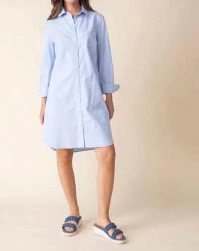 Habitat Cafe Dress In Oxford Blue