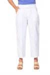 Habitat Seaside Holiday Double Cotton Easy Pant In White In White