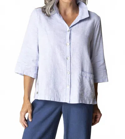 Habitat Camp Shirt In Cornflower In Blue